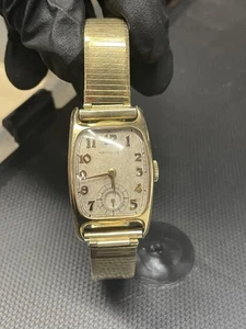 Vintage 1941 Hamilton Boulton Mens Watch Farstner Komfit 12kt GF Adjustable Band - Picture 1 of 20