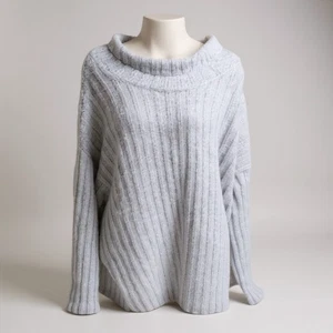 Universal Thread Damen XXL grau Rollkragen Pullover Neu mit Etikett weich kuschelig Strickpullover - Bild 1 von 11
