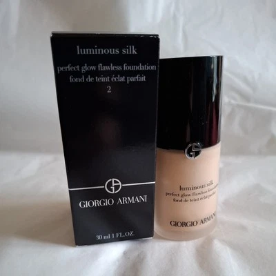 Giorgio Armani Luminous Silk Foundation No. 2 30ml NEU!!! - Bild 1 von 4