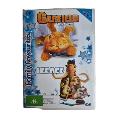 Garfield The Movie / Iceage DVD 2X DVD PAL R4 2x Movies - image 1 of 4