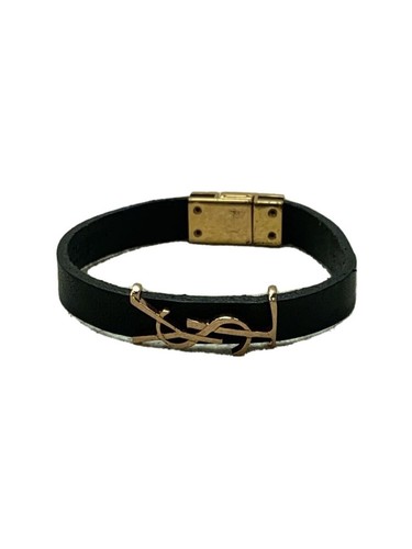 SAINT LAURENT (YSL) Bracciale SAINT LAURENT NERO donna