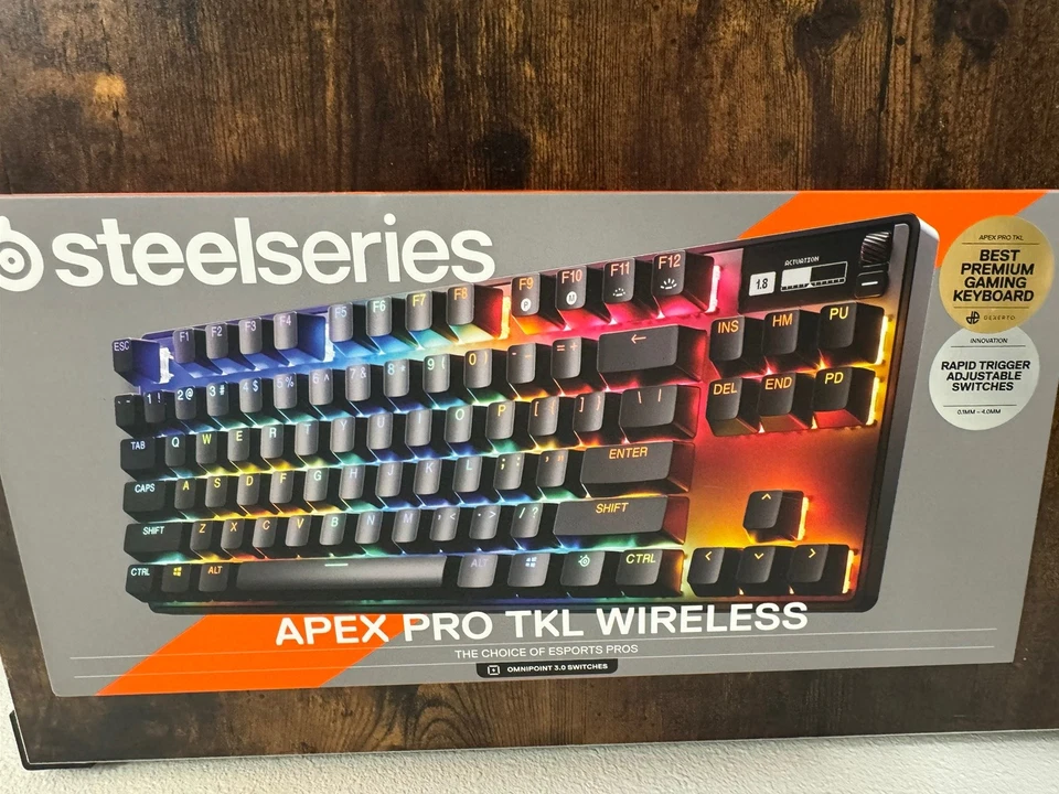 SteelSeries Apex Pro TKL Gen 3 Wireless Gaming Keyboard (64871) -
