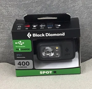 Black Diamond Spot 400-R Lampada frontale, grafite - Foto 1 di 5