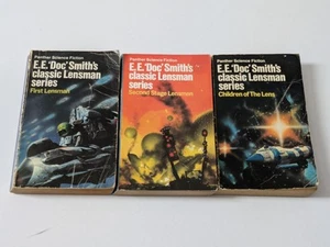Posten x 3 E.E Doc Smith Vintage Sci-Fi Taschenbücher Panther - Bild 1 von 9