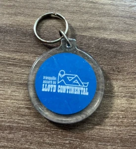 Llavero Lloyd Continental Seguro Vintage Promocional Coleccionable Francia - Imagen 1 de 3