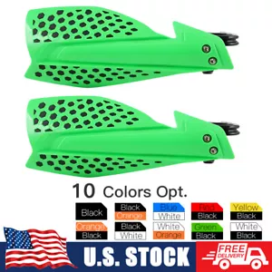 7/8" Motorcycle Hand Guards for Kawasaki KDX200 KLR650 KLX110 KLX250S Handlebars - Picture 1 of 16