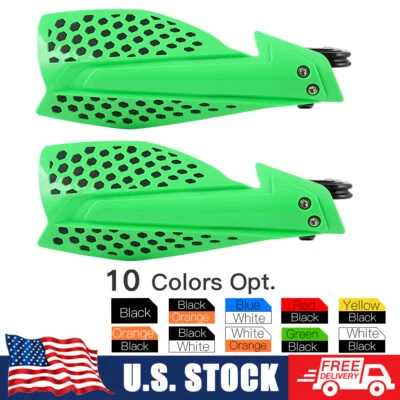 7/8" Motorcycle Hand Guards for Kawasaki KDX200 KLR650 KLX110 KLX250S Handlebars — 第 1/4 张图片