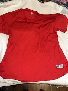 Blanko Russell Athletics Trikot 3XL Football Baseball XXXL rot Shirt UNGETRAGEN VTG - Bild 1 von 13
