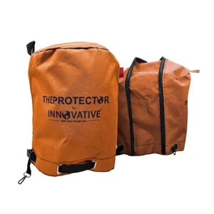 Trimmerhülle Weedeater Wickelhülle 100% wasserdicht erweiterbar orange Tasche - Bild 1 von 17