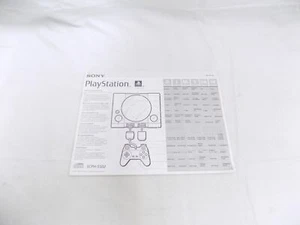 Playstation 1 PS1 Instruction Manual SCPH-5502 - Bild 1 von 1