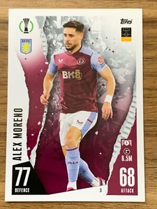 2023/24 Match Attax UEFA Soccer Cards-Choose From Dropdown-Single Card.NM