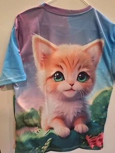Cute Furry Cat Print Top for Adult Size L NOW $6.74 - Picture 1 of 3