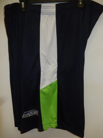 91209 Mens Majestic SEATTLE SEAHAWKS "Plus Size" Football Jersey SHORTS New Cover