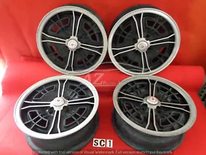 ALUFELGEN MELBER 13"X5J TALBOT SIMCA SET 4-TEILIG - Bild 1 von 5