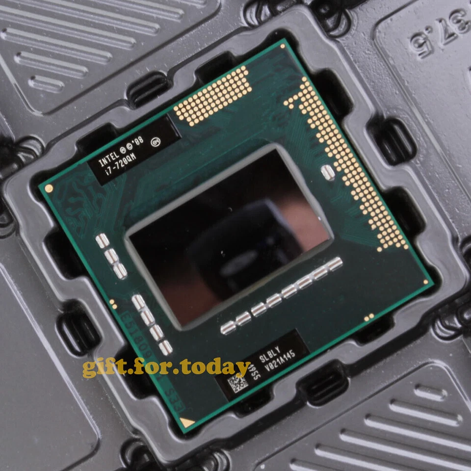 Intel Core i7-720QM 1.6 GHz Quad-Core (BY80607002907AH) Processor CPU i7 720QM - Image 1 of 1