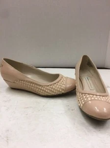 Zapatos de tacón de cuña rosa para mujer Dana Buchman talla 6 A096 - Imagen 1 de 12
