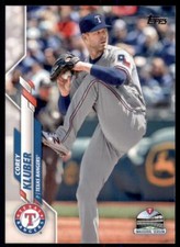 2020 Topps Series 2 Base #523 Corey Kluber  - Texas Rangers