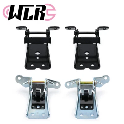 4X Front Upper Lower Door Hinges For 1980-1997 Ford F150 F-250 F-350 Mercury LTD - Image 1 of 4