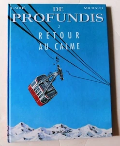 Jean Marie MICHAUD. De Profondis 3. Retour au calme. EO Avec DESSIN ORIGINAL - Imagen 1 de 2