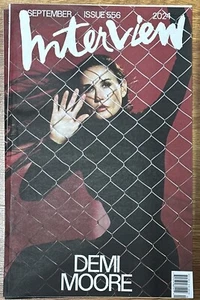 Interview Magazine DEMI MOORE September 2024 Issue No 556 - Picture 1 of 1