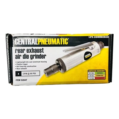 Central Neumático 1/4" Air Die Grinder Escape Trasero Compacto 52847  Foto 1 de 3