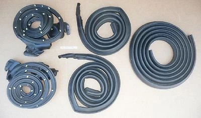 1968 Chevelle 442 GTO Door Roof Trunk Weatherstrip Seal 2DrHt USA Metro Rubber Foto 1 de 2