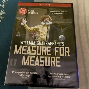 WILLIAM SHAKESPEARE'S- MEASURE FOR MEASURE- DVD- REGION 0 (ALL R- NEW AND SEALED - Picture 1 of 2