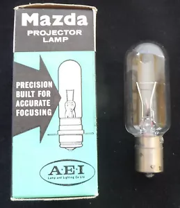 Lámpara proyector Mazda 8v 4a vintage de colección - Imagen 1 de 4