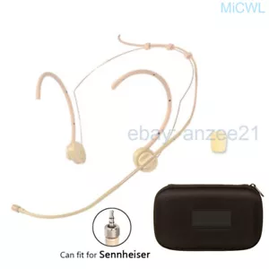 Foldable Condenser Microphone for Sennheiser SK EW100 300 500 1/8in Lock + box - Picture 1 of 5