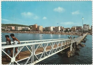 GABICCE MARE - PESARO - ALBERGHI E SPIAGGIA DAL MARE - VIAGG. 1962 -77275- - Imagen 1 de 1