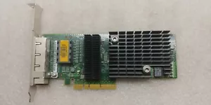 Sun Microsystems ATLS1QGE 511-1422-01 Quad-Port Gigabit Ethernet PCIe NIC FR SHP - Picture 1 of 5