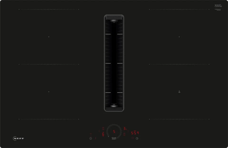 NEU Matt Black Design Neff V68PYX4B0 Kochfeldabzug Induktion sofort verfügbar
