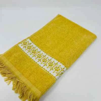 Toalla de mano Royal Family by Cannon bordada encaje beige NUEVA Foto 1 de 2