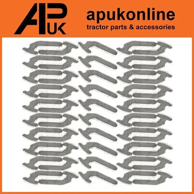 APUK 50x bulloni clip blocco fascio blocco di sicurezza per scaffalature pallet AR stoccaggio scaffalature