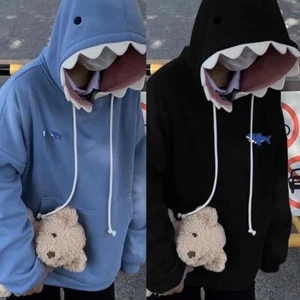 Funny Couple's Loose Fit Hoodie Ideal for Relaxing Weekends or Vacations - Picture 1 of 32
