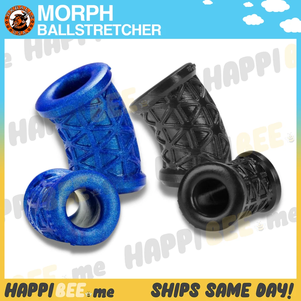 OXBALLS Morph Ball Stretcher🍯Anillo de bola de silicona masculino Apretar pene Anillo honda Foto 1 de 4