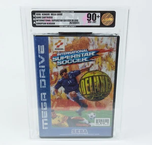 Sega Mega Drive *International Superstar Soccer Deluxe* Sellado VGA 90+ casi nuevo+/como nuevo - Imagen 1 de 9