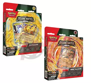 Pokemon - TCG - Ninetales ex & Zapdos ex Deluxe Battle Deck - Foto 1 di 4
