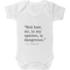 Funny P.G. Wodehouse Quote Baby Grows / Bodysuits (Gr014050)