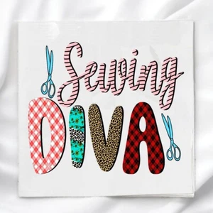 Panel de tela diva de costura para acolchado artesanía costura edredón bloque SD749618 - Imagen 1 de 2
