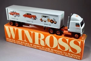WINROSS MACK TRUCK RESTORATIONS HERSHEY TRACTOR TRAILER DIE-CAST BOX 1991 NR NIB - Picture 1 of 3