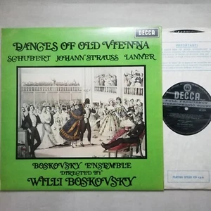 Decca LP SXL 6344 WB ED3: Dances of Old Vienna / Willi Boskovsky - Picture 1 of 4
