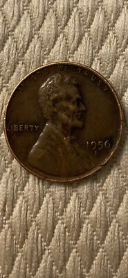 RARE 1956-D Lincoln Wheat Cent L - Image 1 of 2