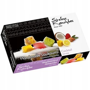 Loukoumi Lukumi Lukum Lokum Sweet Luxus Greek Turkish Fasten 200g - Bild 1 von 12