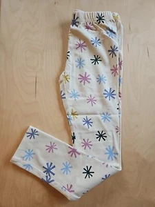 NWT Hanna Andersson COLORFUL SNOWFLAKES Leggings 130 8 NEW! - Picture 1 of 5