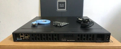 CISCO ISR4331-AXV/K9 3-Port Gigabit VoiP Security Data Router ISR4331-AXV TESTED - Image 1 of 4