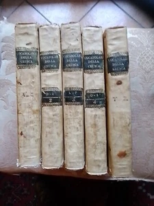 Vocabolario Degli Accademici Della Crusca 1741 - Foto 1 di 12