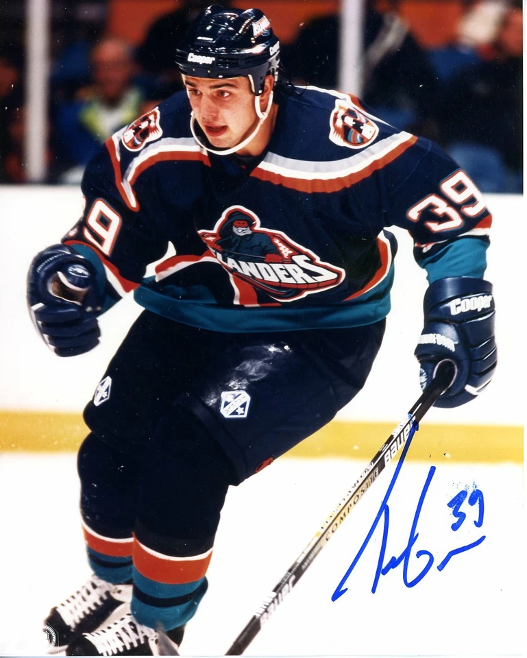 Travis Green Autografiado 8x10 New York Islanders # S331 Foto 1 de 1