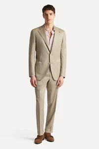 ISAIA Napoli Marechiaro Suit SS24 | Wool Cashmere Size 50 8R | RRP £6450 - Picture 1 of 7