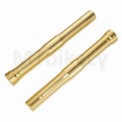 Tubos de horquilla exterior delanteros dorados para HONDA CBR600RR 2007-2012 2008 09 453 mm x2 Foto 1 de 4